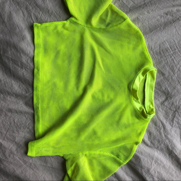 Neon yellow party top - Picture 1 of 3